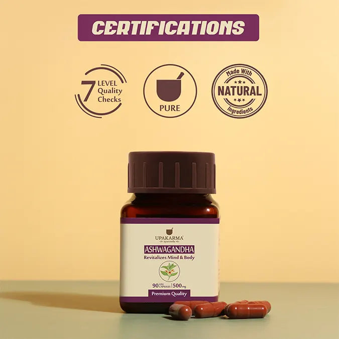 ASHWAGANDHA Hylki | 90stk | 500mg