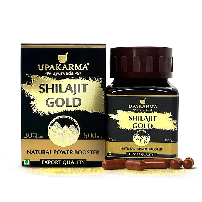 SHILAJIT Gull hylki | 500mg | 30stk