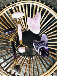 Gua Sha & Andlitsrúlla - Amethyst